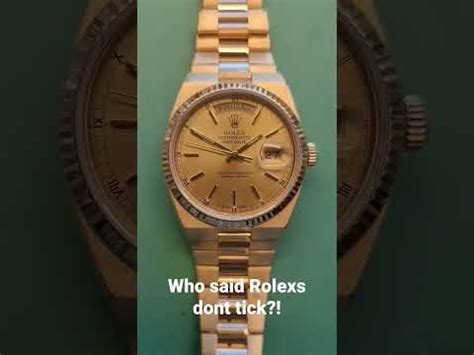 my rolex don t tick tock|rolex movement look up.